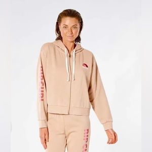 Rip Curl Wave Shapers Zip Thru Hoodie sweater size L NWT